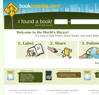 bookcrossing.com screenshot