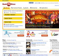 bookmyshow.com screenshot