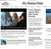 bostonglobe.com screenshot