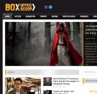 boxofficescoop.com screenshot