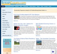 britishexpats.com screenshot