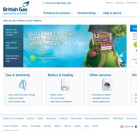 britishgas.co.uk screenshot