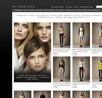 burberry.com screenshot