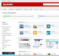 buysellads.com screenshot