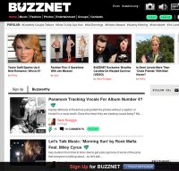 buzznet.com screenshot