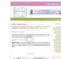 cafeastrology.com screenshot