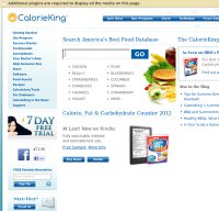 calorieking.com screenshot