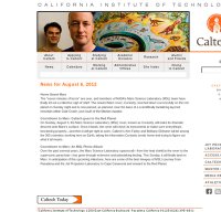 caltech.edu screenshot