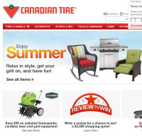 canadiantire.ca screenshot