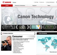 canon.com screenshot