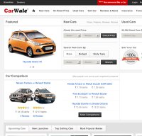 carwale.com screenshot