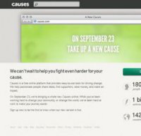 causes.com screenshot