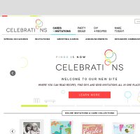 celebrations.com screenshot