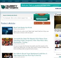 celebritynetworth.com screenshot