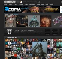 cghub.com screenshot