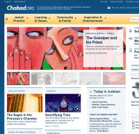 chabad.org screenshot