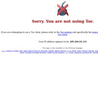 check.torproject.org screenshot