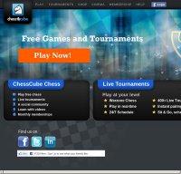 chesscube.com screenshot