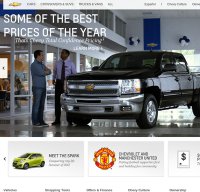 chevrolet.com screenshot