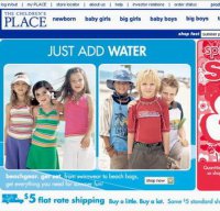 childrensplace.com screenshot