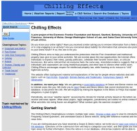 chillingeffects.org screenshot