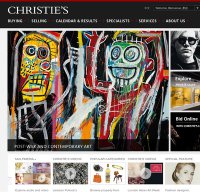 christies.com screenshot