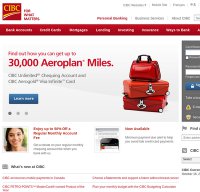 cibc.com screenshot