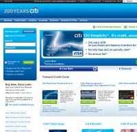 citicards.com screenshot