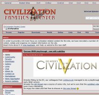 civfanatics.com screenshot