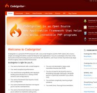 codeigniter.com screenshot