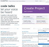 codeplex.com screenshot