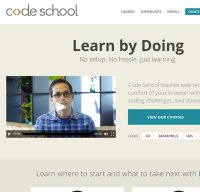 codeschool.com screenshot