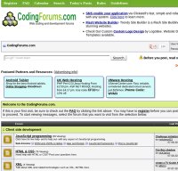 codingforums.com screenshot