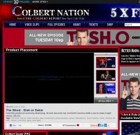 colbertnation.com screenshot