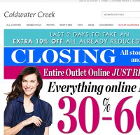 coldwatercreek.com screenshot