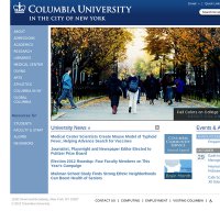 columbia.edu screenshot