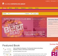 columbuslibrary.org screenshot