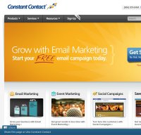 constantcontact.com screenshot