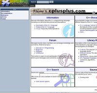 cplusplus.com screenshot