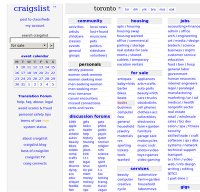 craigslist.ca screenshot