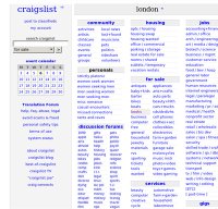 craigslist.co.uk screenshot