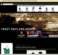 crazydaysandnights.net screenshot