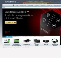 creative.com screenshot