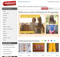 dawanda.com screenshot