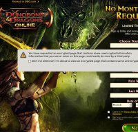 ddo.com screenshot