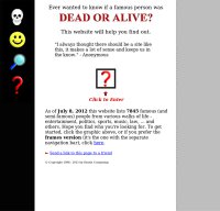 deadoraliveinfo.com screenshot