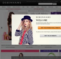 debenhams.com screenshot