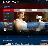 delta.com screenshot