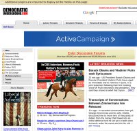 democraticunderground.com screenshot