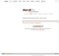 depositfiles.com screenshot